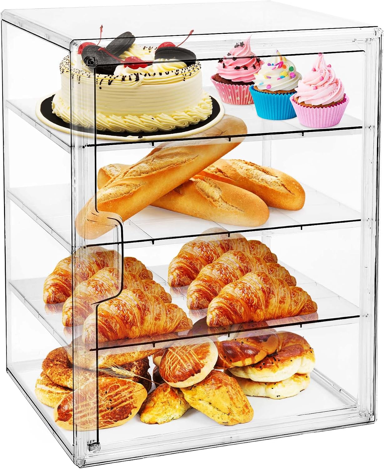 Kitchen Baking Tray Organizer - Vitrine à pâtisserie, boîte à pain