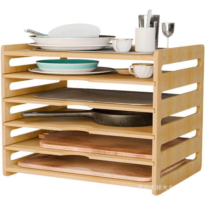Kitchen Baking Sheet Organizer - Étagère de rangement de cuisine en