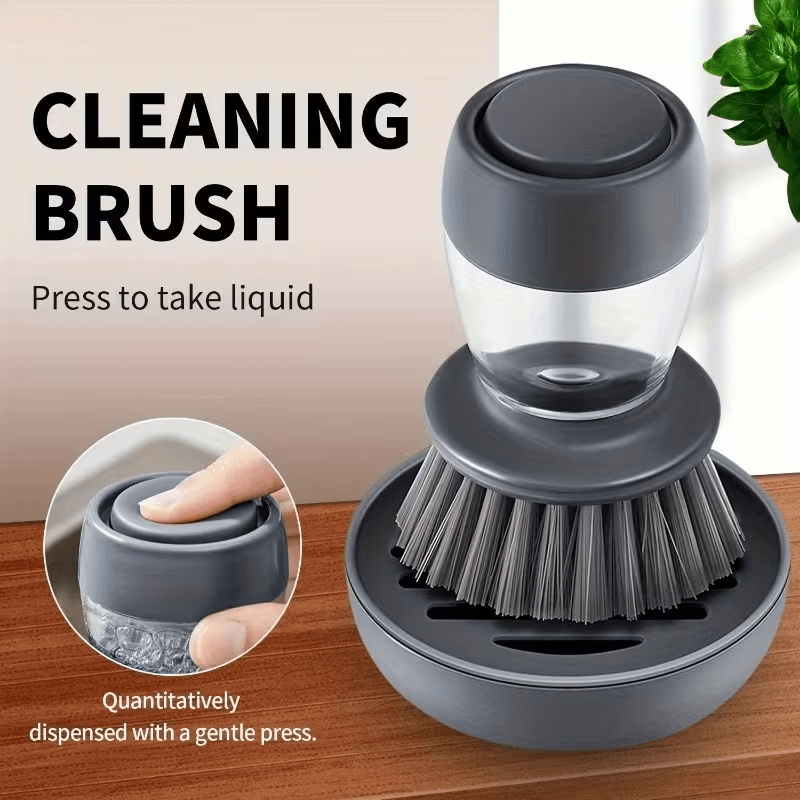Kitchen Baking Pan Organizer - Brosse à vaisselle avec distributeur de