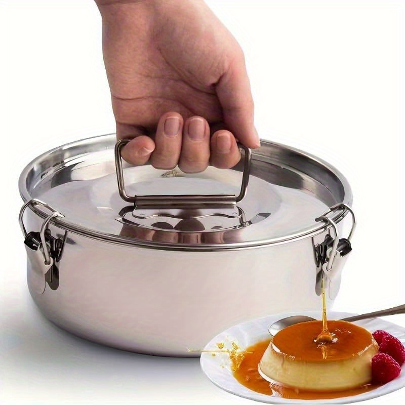 Kitchen Baking Pan Set - Moule à Flan en acier inoxydable,
