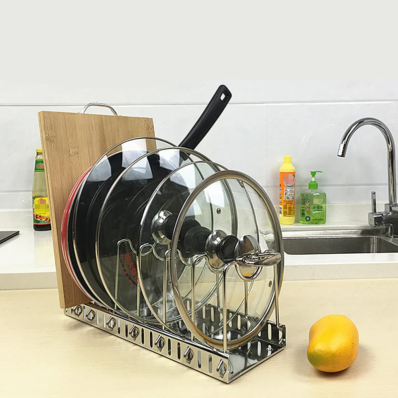 Kitchen Baking Pan Organizer - Organisateurs multifonctionnels pour la cuisine, acier