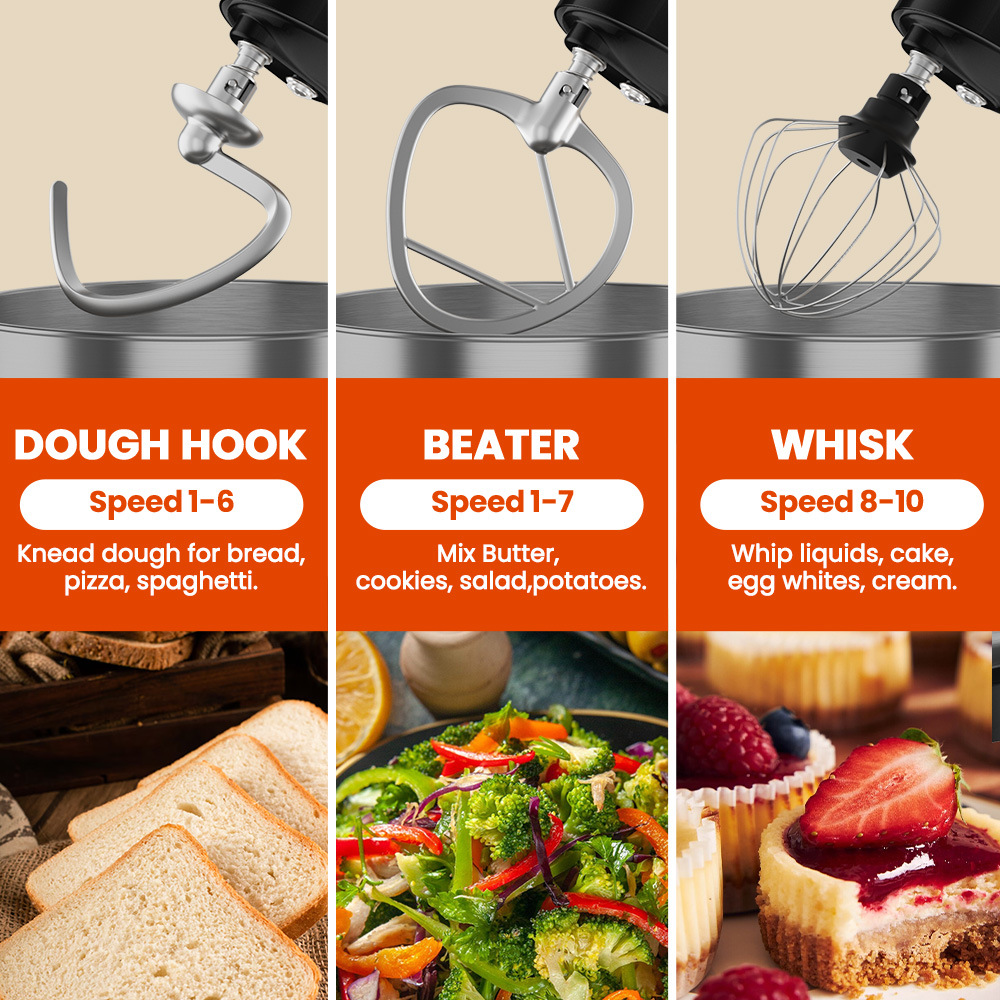 Batteur sur socle 5L, pétrin é - Stand Mixer Bowl avis et prix