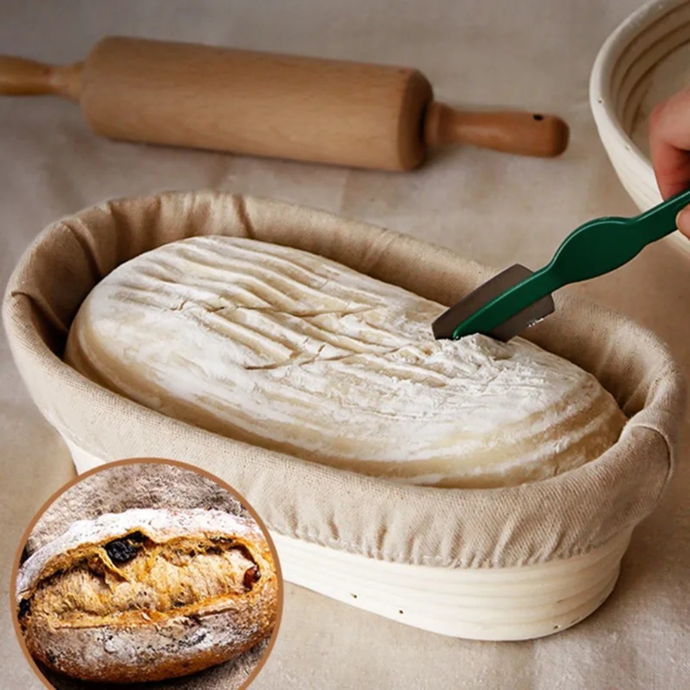 Panier de levage ovale en roti - Proofing Basket Banneton avis et prix