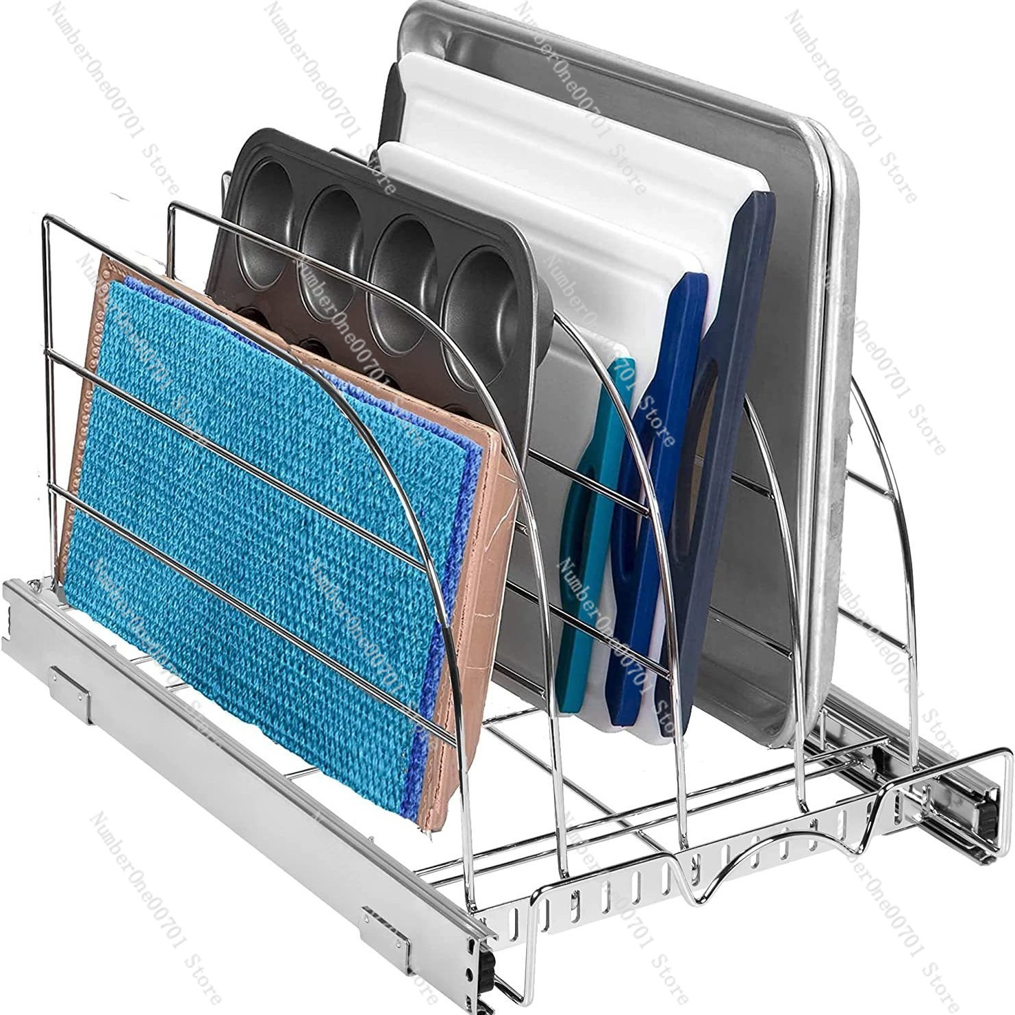 Organisateur de placard de cui - Kitchen Baking Sheet Organizer avis et prix