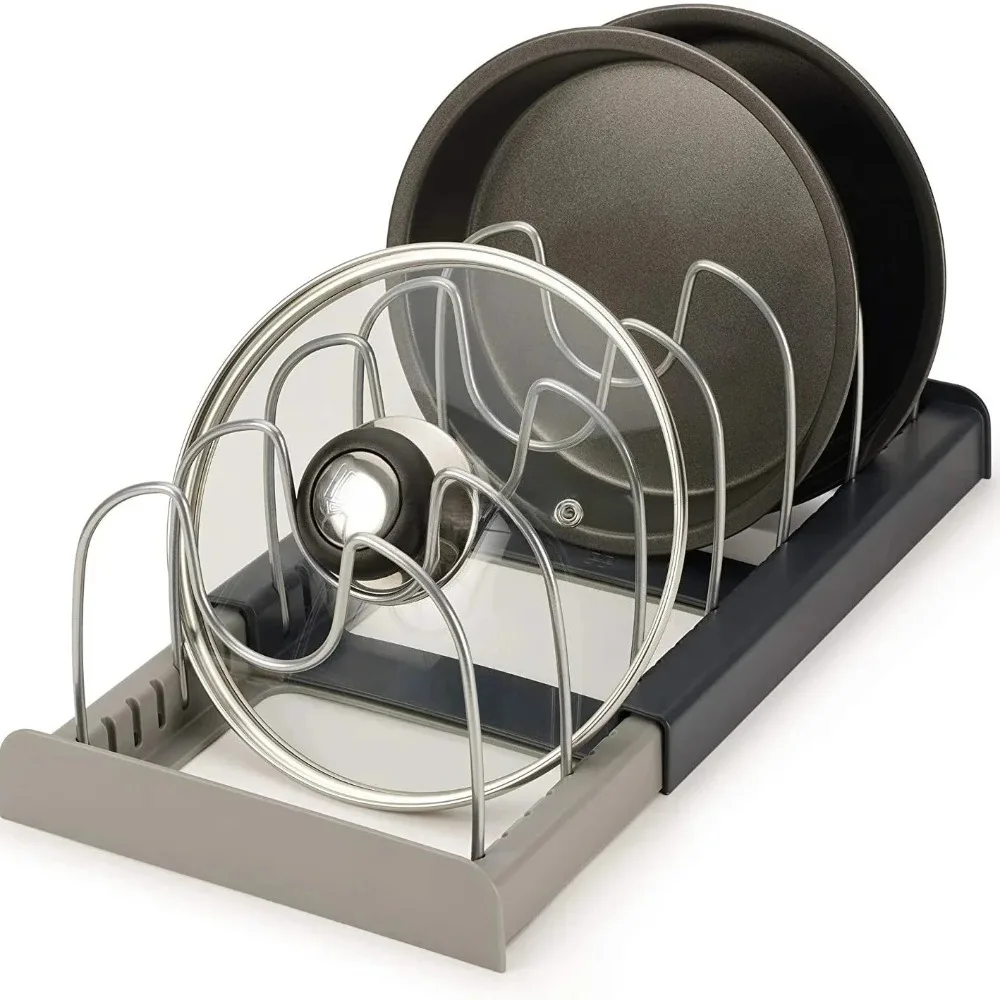 Étagère télescopique à 7 compa - Kitchen Baking Pan Organizer avis et prix