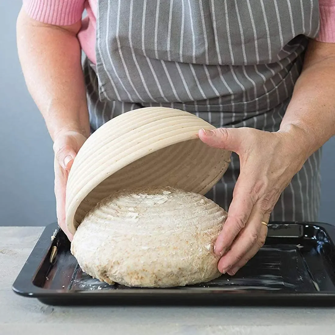 Panier à pain en rotin naturel - Proofing Basket Banneton avis et prix