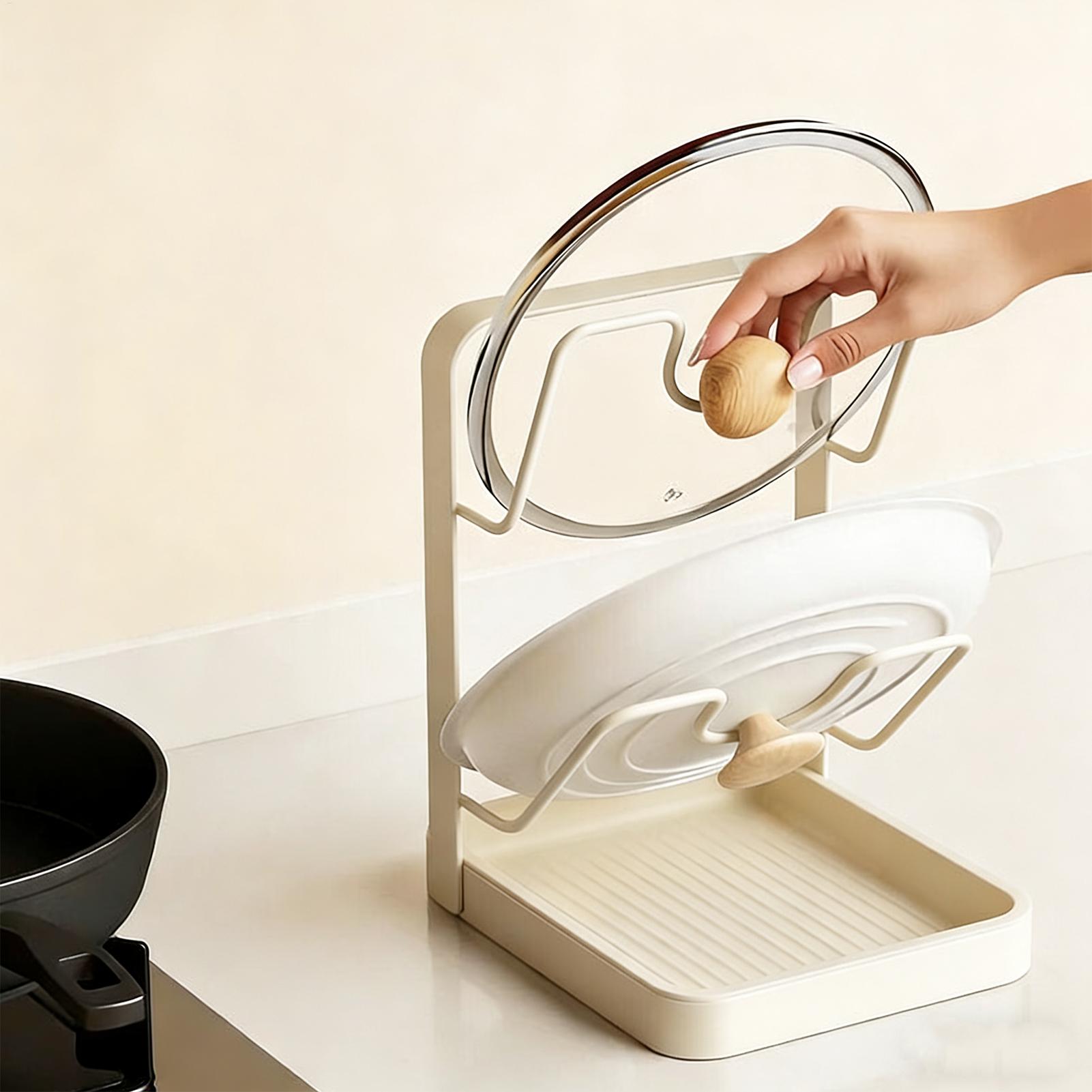 Organisateur de couvercle de c - Kitchen Baking Pan Organizer avis et prix
