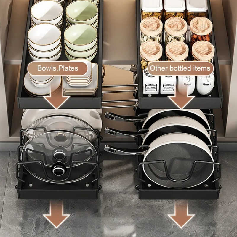 Promotion : Organisateur de ti - Kitchen Baking Pan Organizer avis et prix