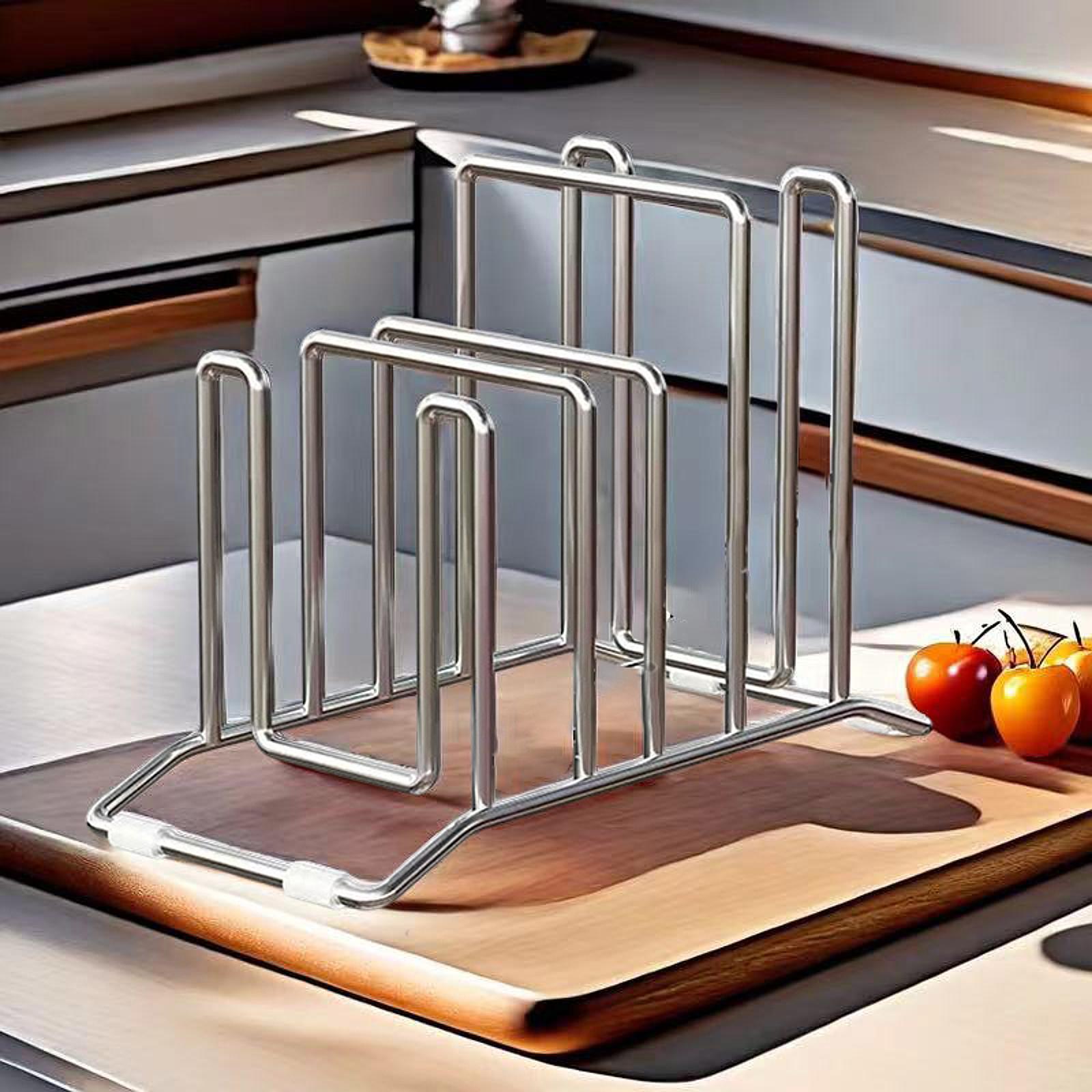 Planche à découper support Pot - Kitchen Baking Sheet Organizer avis et prix