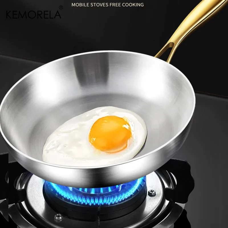 Poêle à frire avec manche doré - Kitchen Baking Pan Set avis et prix