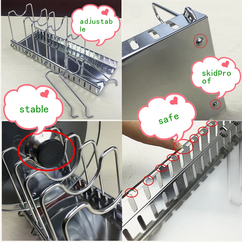 Organisateurs multifonctionnel - Kitchen Baking Pan Organizer avis et prix