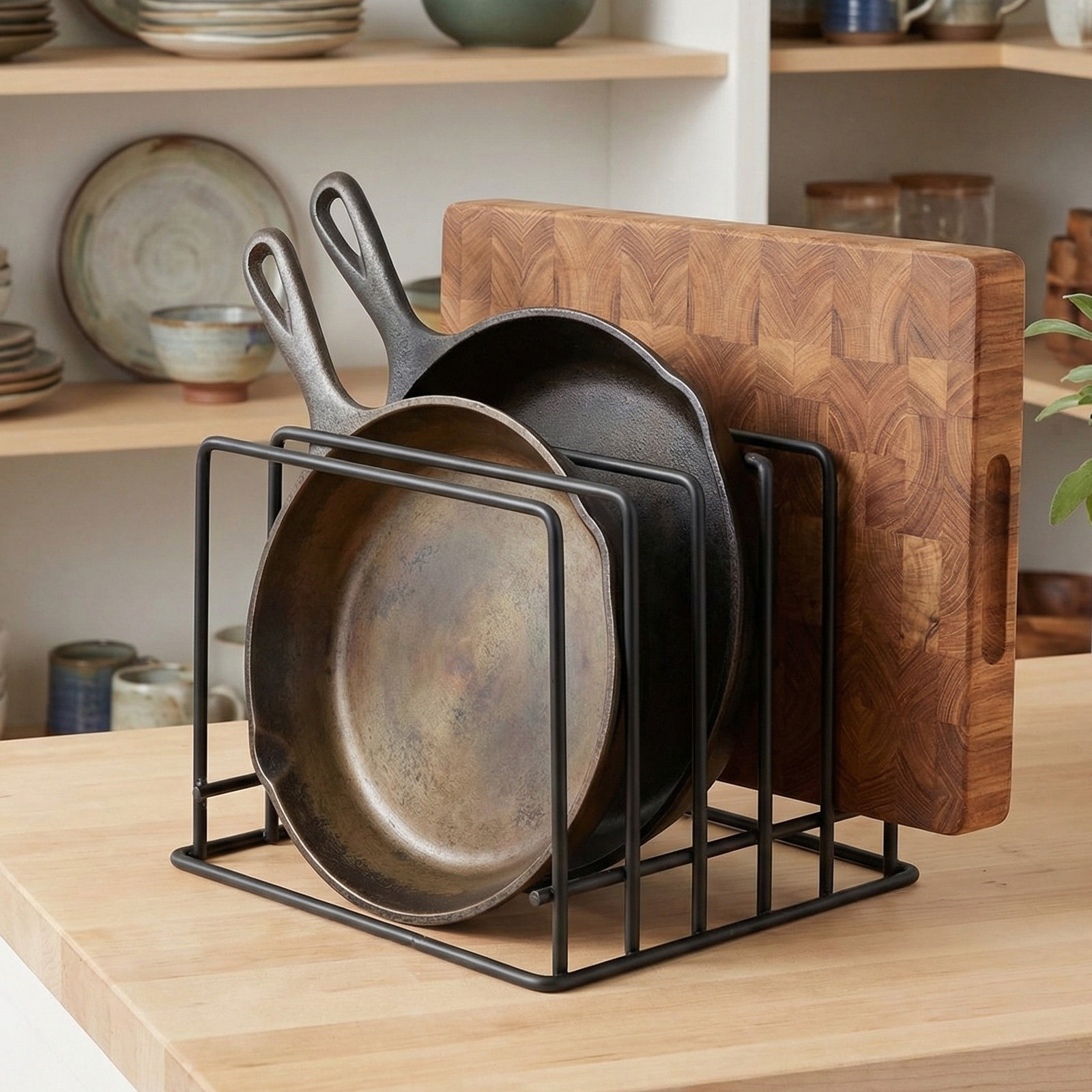 2 pièces Support de comptoir p - Kitchen Baking Tray Organizer avis et prix